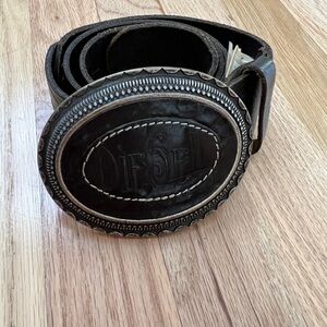 DIESEL WOMEN LEATHER BELT